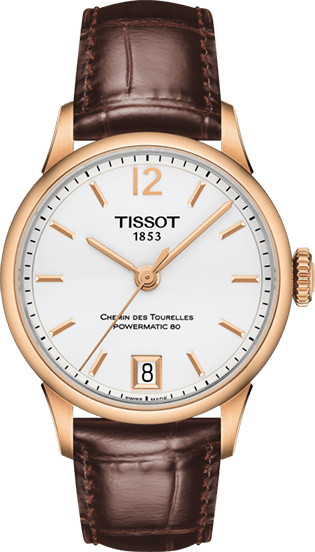 Наручний годинник TISSOT Chemin Des Tourelles Powermatic 80 Lady T099.207.36.037.00