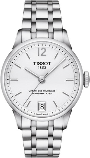 Наручний годинник TISSOT Chemin Des Tourelles Powermatic 80 Lady T099.207.11.037.00
