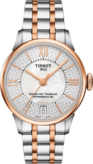 Наручний годинник TISSOT Chemin Des Tourelles Powermatic 80 Helvetic Pride Lady T099.207.22.118.01