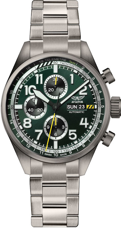 Наручний годинник Aviator Airacobra P45 Chrono Auto V.4.26.7.184.5