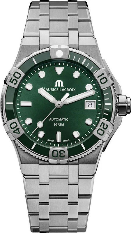 Наручний годинник Maurice Lacroix Aikon Venturer 38mm AI6057-SSL52-630-1