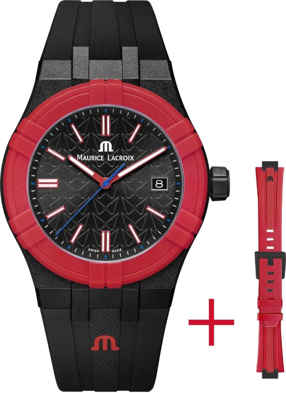 Наручний годинник Maurice Lacroix Aikon tide Mahindra AI2008-04000-400-J