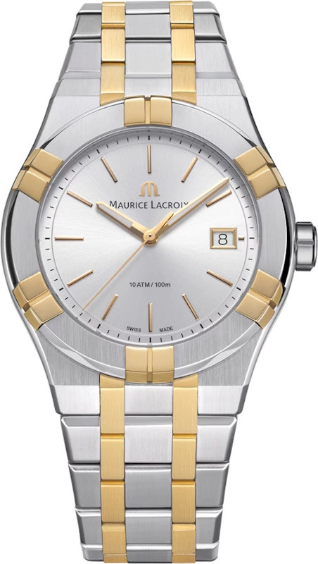 Наручний годинник Maurice Lacroix Aikon Quartz 40mm AI1108-PVY13-130-1