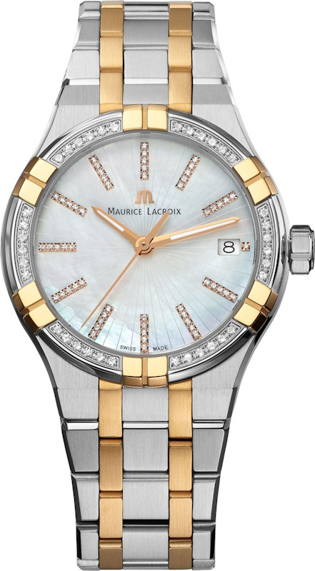 Наручний годинник Maurice Lacroix AIKON Quartz 35mm AI1106-PVPD2-170-1