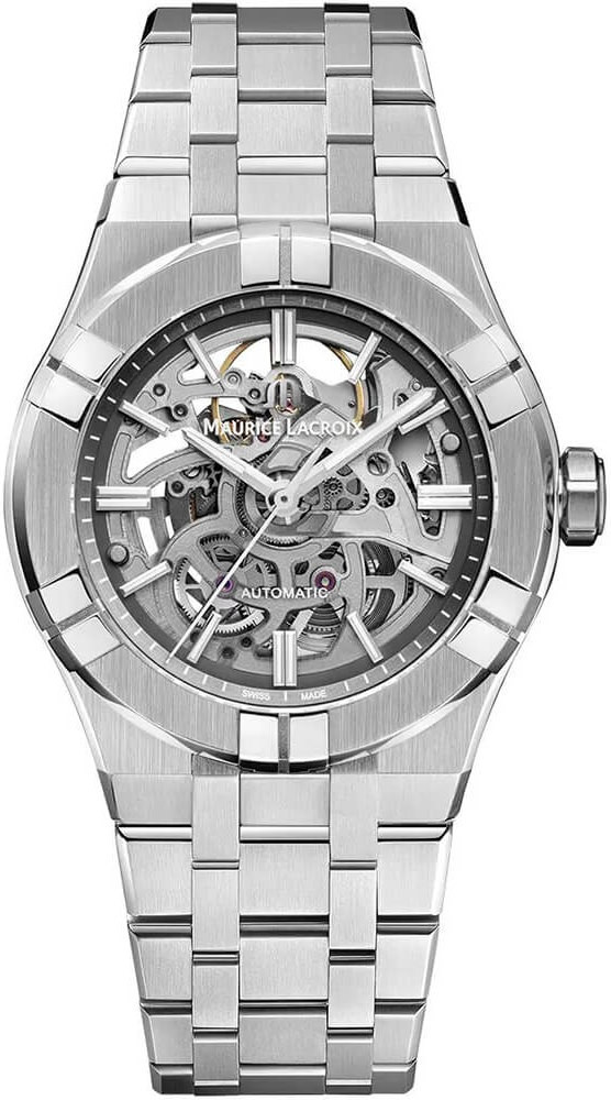 Наручний годинник Maurice Lacroix Aikon Automatic Skeleton 39mm AI6007-SS002-030-1