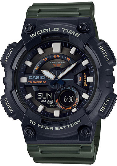 Наручний годинник Casio AEQ-110W-3A