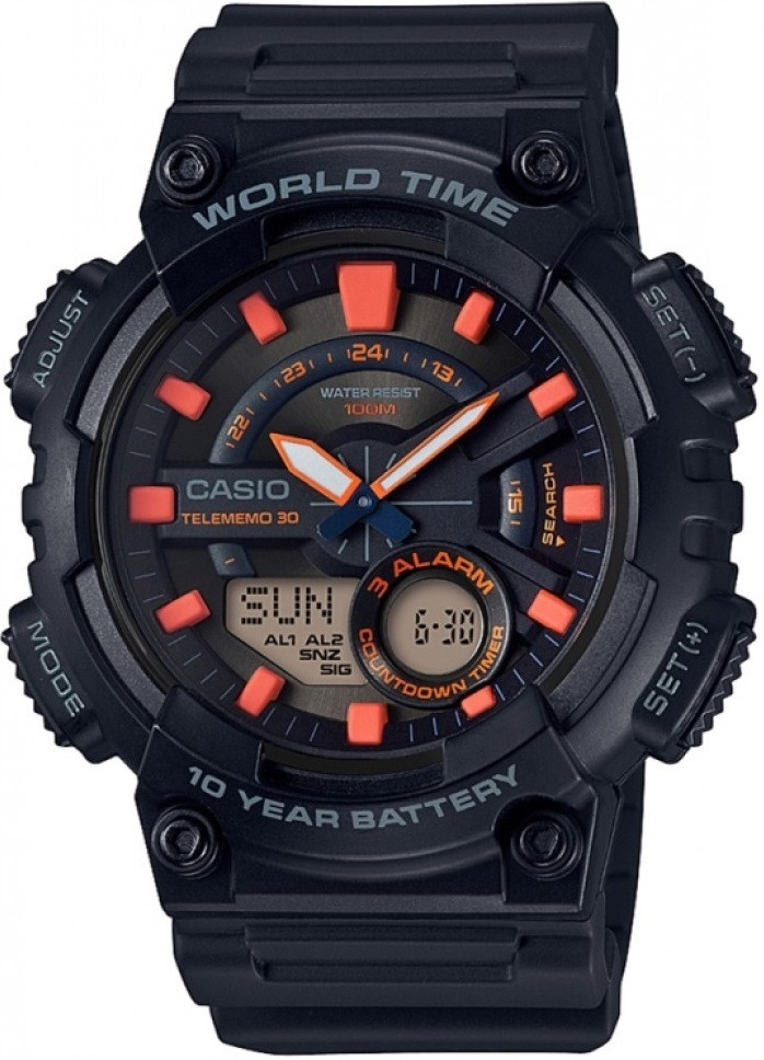 Наручний годинник Casio AEQ-110W-1A2
