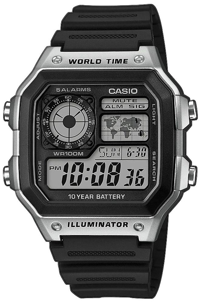 Наручний годинник Casio AE-1200WH-1C