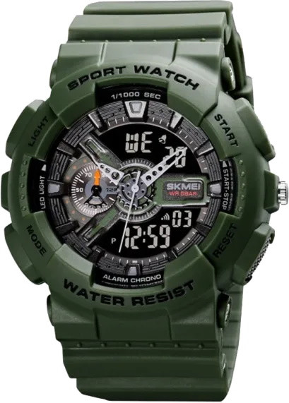 Наручний годинник SKMEI 1688 Green