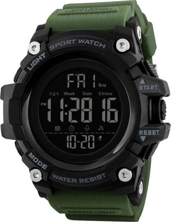 Наручний годинник SKMEI 1384 Army Green