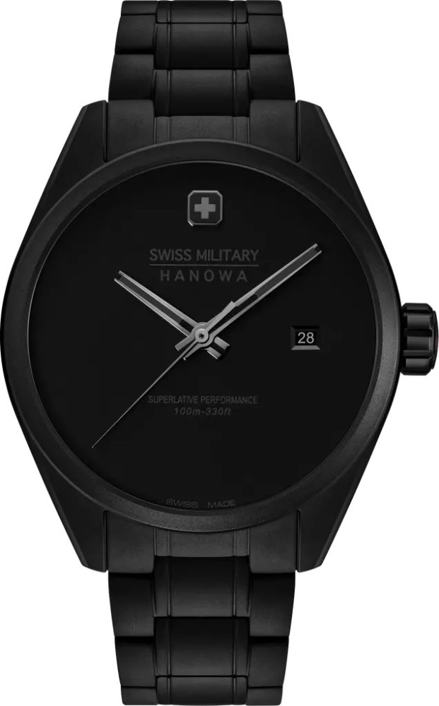 Наручний годинник Swiss Military Hanowa Pioneer Stealth SMWGH0004130