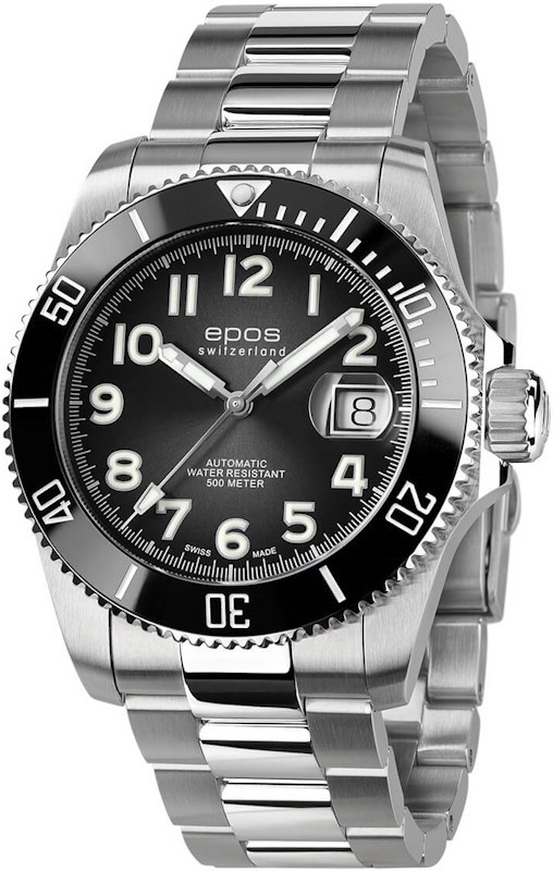 Наручний годинник Epos Diver Titanium 3504.131.80.35.90