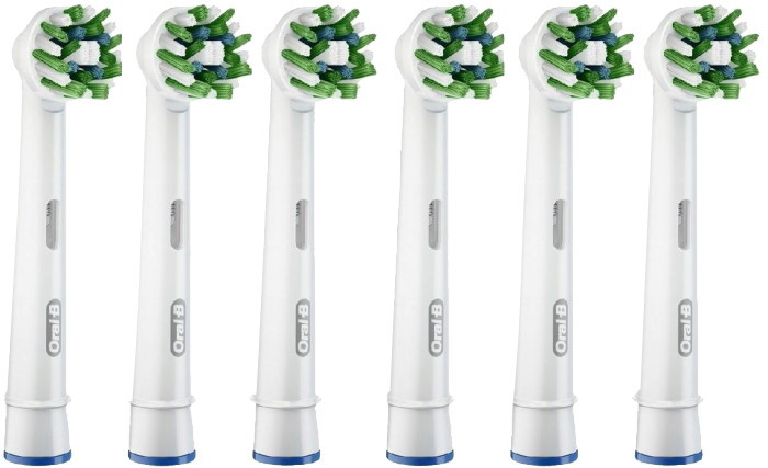 Насадка для зубної щітки Oral-B CrossAction EB 50RB-6