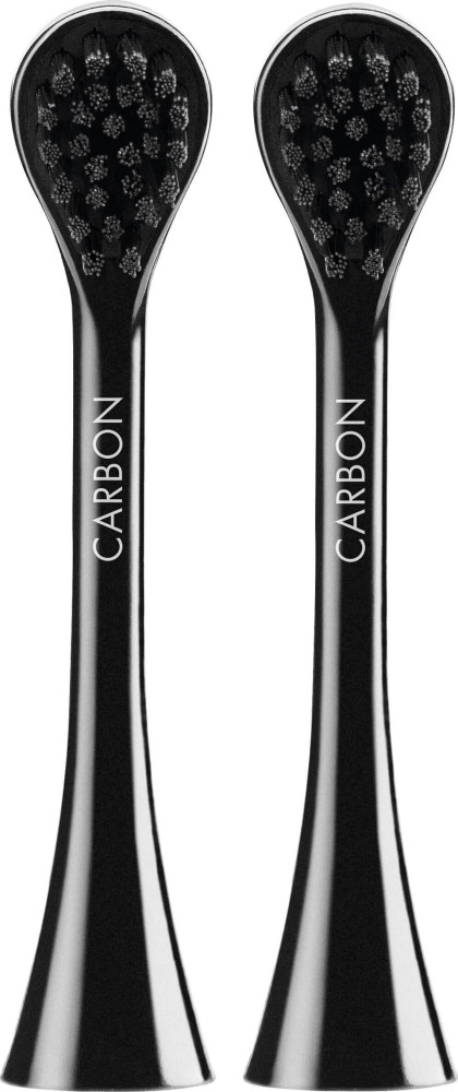 Насадки для зубных щеток Curaprox Hydrosonic Black is White Carbon
