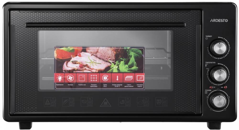 Электродуховка Ardesto MEO-S45FGB