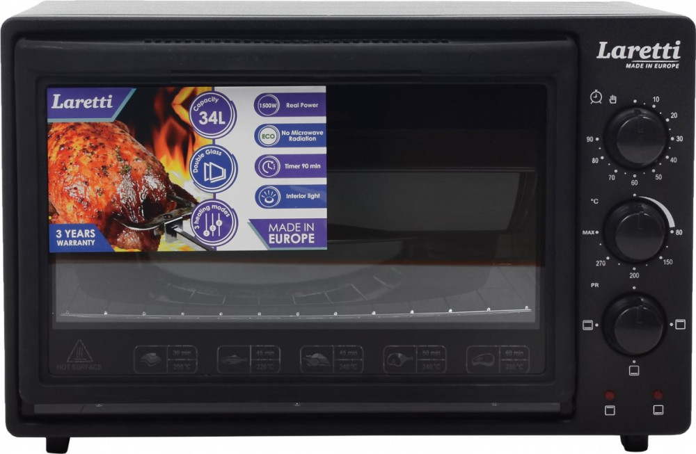 Электродуховка Laretti LR-EC3403