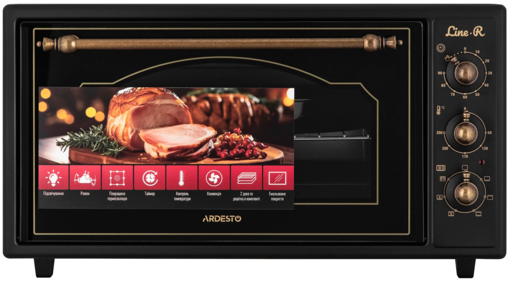 Электродуховка Ardesto MEO-F48BLR