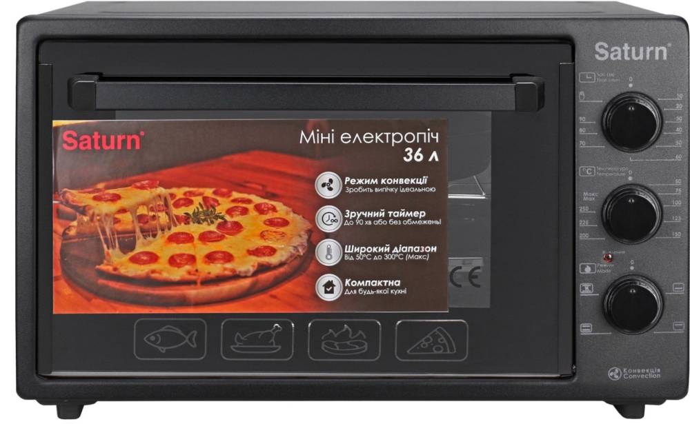 Електродуховка Saturn ST-EO1036BC