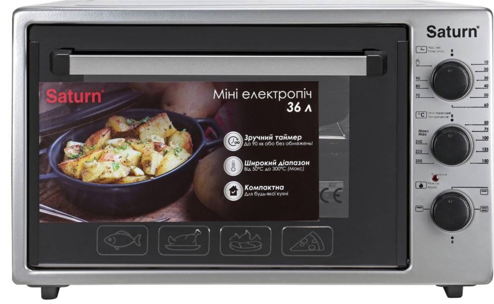 Электродуховка Saturn ST-EO1036G