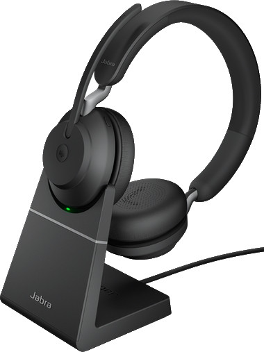 Навушники Jabra Evolve2 65 Stereo USB-C MS with Charging Stand