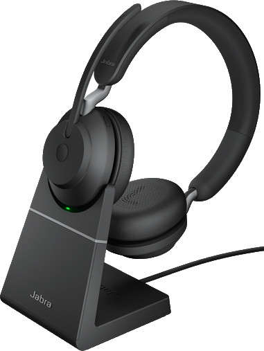 Навушники Jabra Evolve2 65 Stereo USB-A UC with Charging Stand