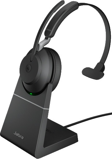 Навушники Jabra Evolve2 65 Mono USB-A MS with Charging Stand