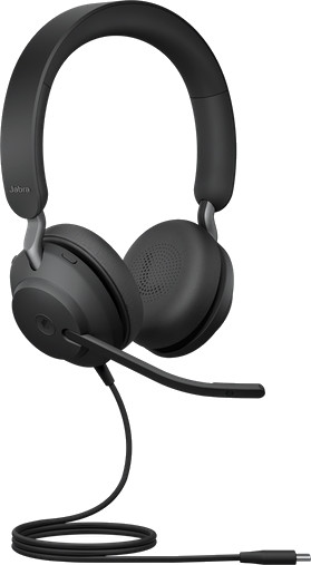 Наушники Jabra Evolve2 40 Stereo USB-C MS