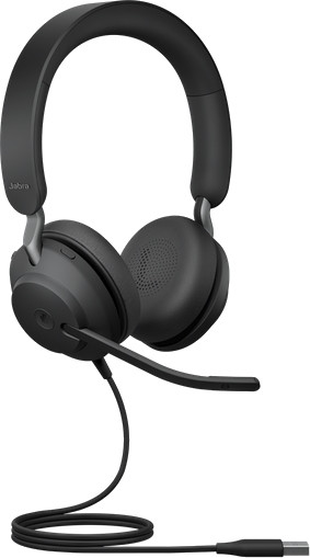 Наушники Jabra Evolve2 40 Stereo USB-A MS