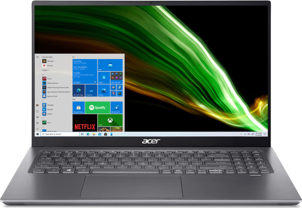 Ноутбук Acer Swift X SFX16-51G SFX16-51G-55SX (NX.AYLEP.003)