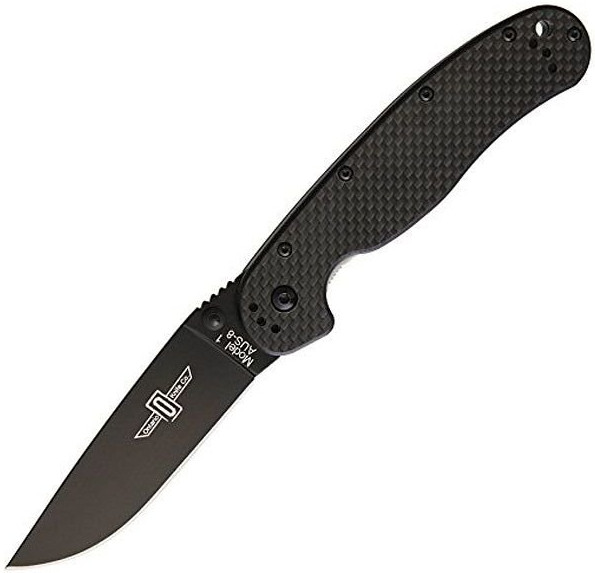 Похідний ніж Ontario RAT-1 Carbon Black
