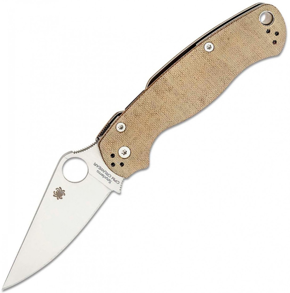 Походный нож Spyderco Para-Military 2 CruWear Micarta