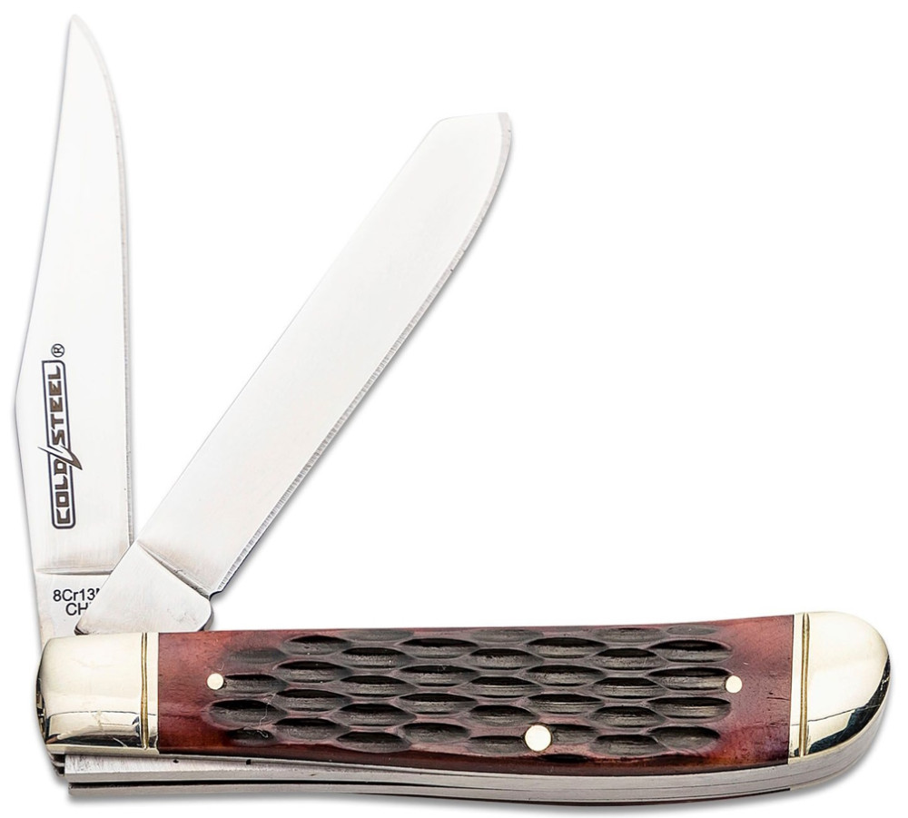Походный нож Cold Steel Mini Trapper Jigged Bone
