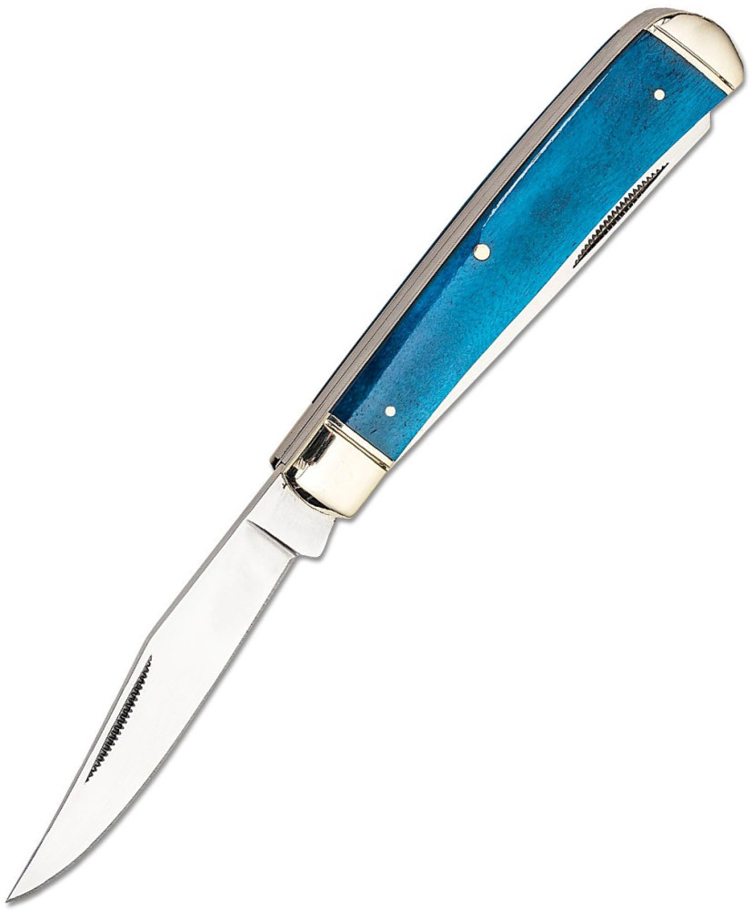 Походный нож Cold Steel Mini Trapper Blue Bone