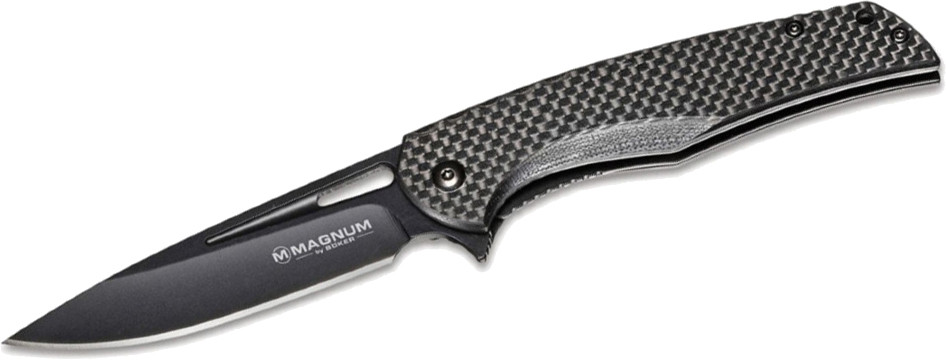 Походный нож Boker Magnum Black Carbon