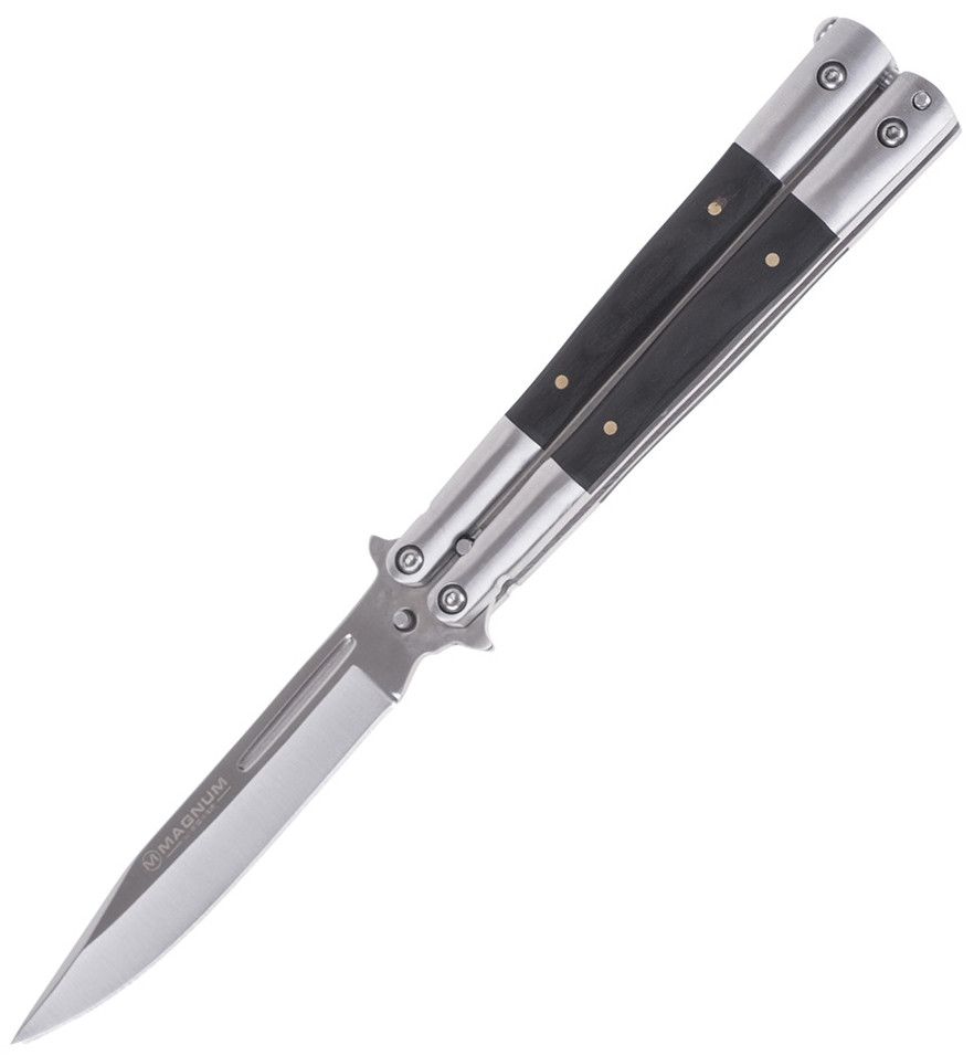 Нож бабочка Boker Magnum Balisong Wood