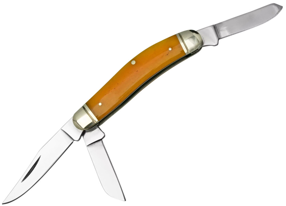 Походный нож Cold Steel Gentlemans Stockman Yellow Bone