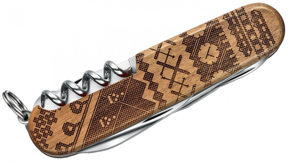 Швейцарський ніж Victorinox Companion Wood Swiss Spirit LE Швейцарський ніж Victorinox Companion Wood Swiss Spirit LE