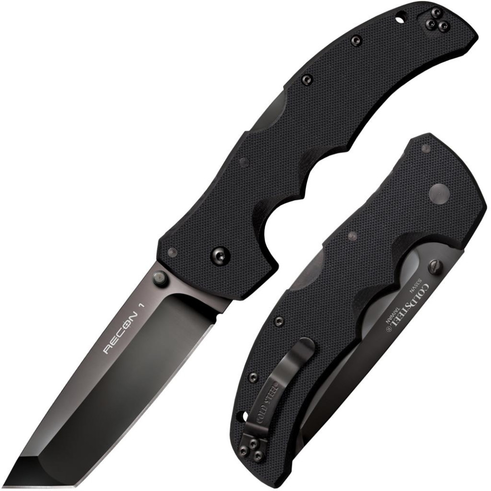 Походный нож Cold Steel Recon 1 Tanto Point Plain Edge S35VN