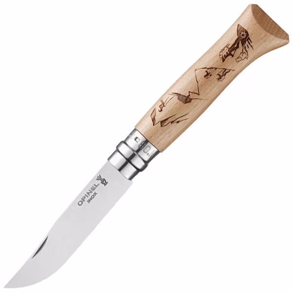 Похідний ніж OPINEL N°08 Engraved Hiking