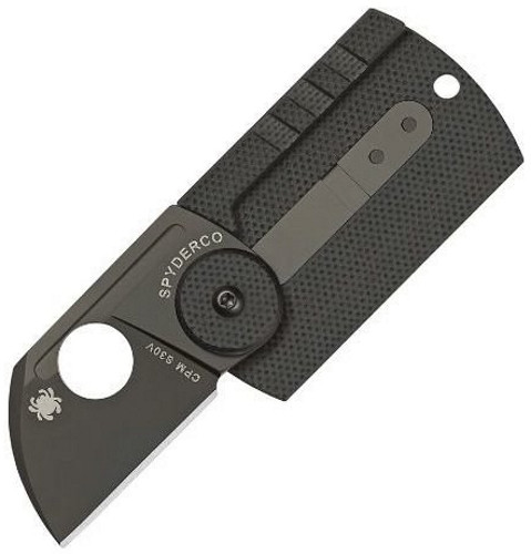 Похідний ніж Spyderco Dog Tag Folder CF/G-10 Похідний ніж Spyderco Dog Tag Folder CF/G-10