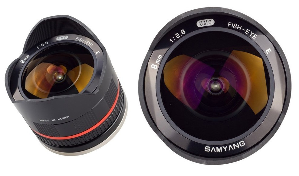 Обєктив Samyang 8mm f/2.8 UMC Fish-eye