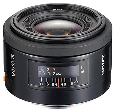 Объектив Sony 28mm f/2.8 A
