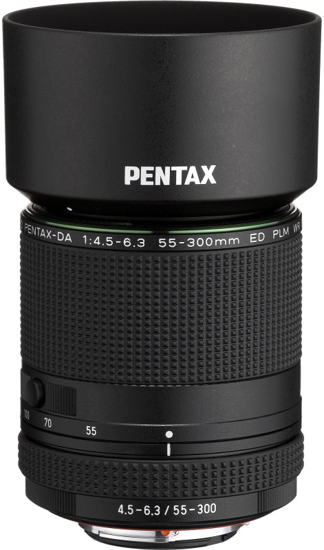 Объектив Pentax 55-300mm f/4.5-6.3 HD DA ED WR RE PLM
