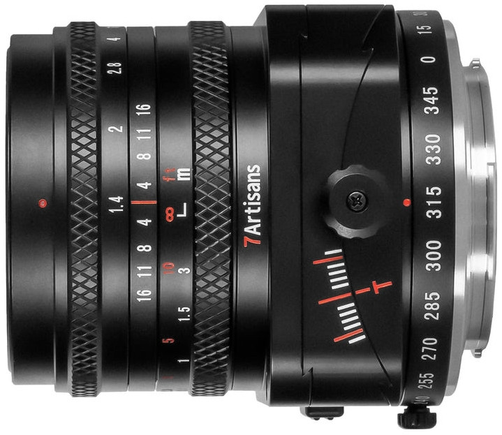 Объектив 7Artisans 50mm f/1.4 Tilt-Shift