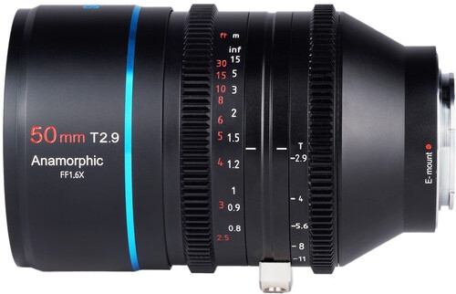 Объектив SIRUI 50mm T2.9 Anamorphic
