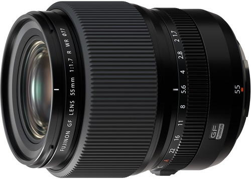 Объектив Fujifilm 55mm f/1.7 GF R WR Fujinon