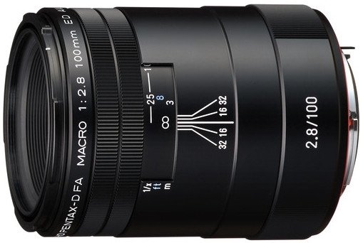 Объектив Pentax 100mm f/2.8 HD D-FA ED WR AW Macro