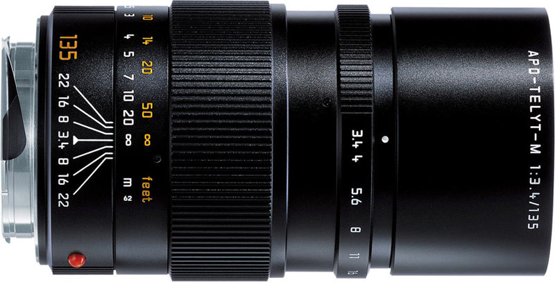 Объектив Leica 135mm f/3.4 ASPH APO-TELYT-M