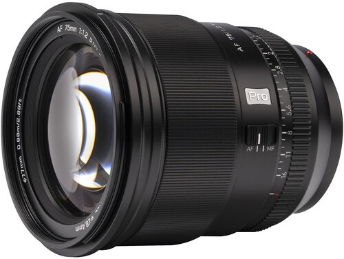 Объектив Viltrox AF 75mm f/1.2 Pro