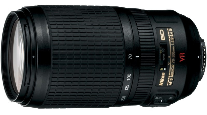 Объектив Nikon 70-300mm f/4.5-5.6G VR AF-S IF-ED Zoom-Nikkor